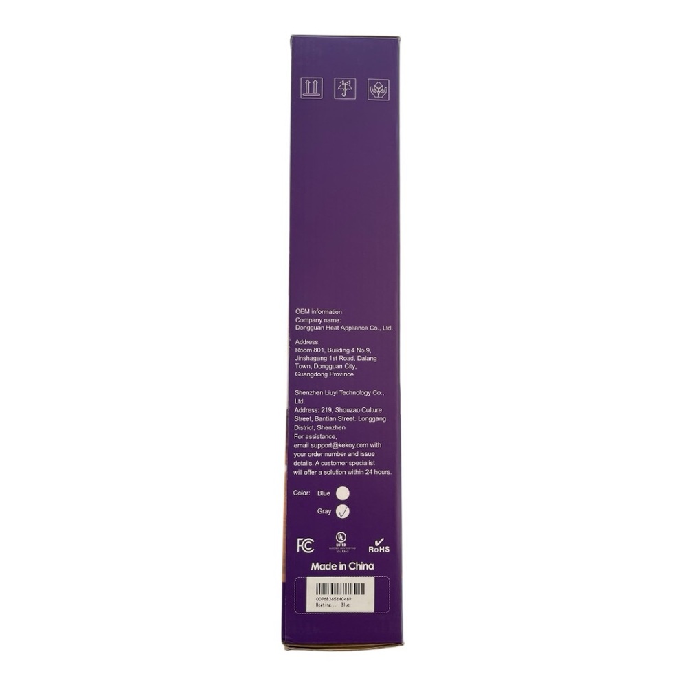 Kekoy Heating Pad for Full Body Pain Relief 24x40 Heating Pad HW02A Gray NEW - Picture 3 of 4